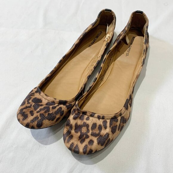 Mossimo Supply Co Leopard Print Ballet Flats Women's Size 11 - Picture 12 of 12